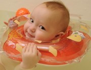 Круги для новороженных BabySwimmer для купания 0-24 мес. со склада